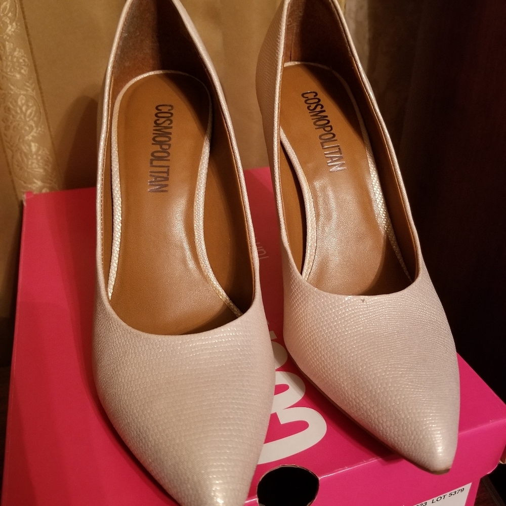 Cosmopolitan pink simmer stiletto heel 7M(B)